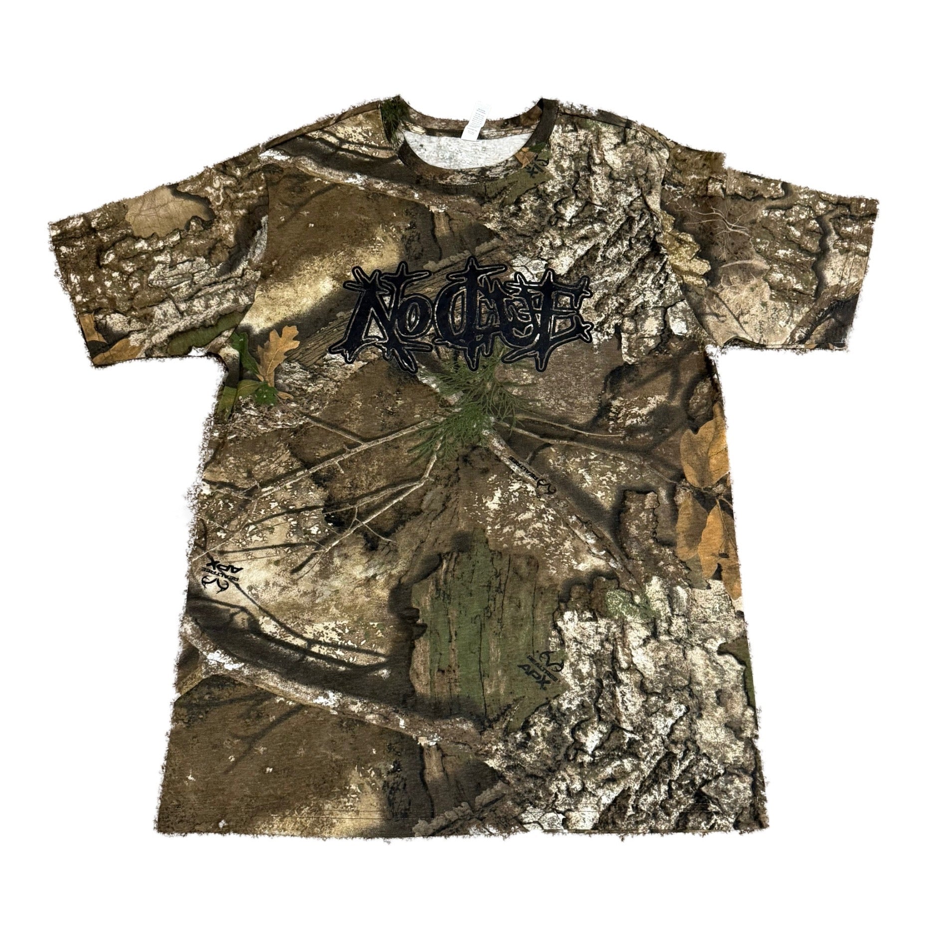 camo shirt - black
